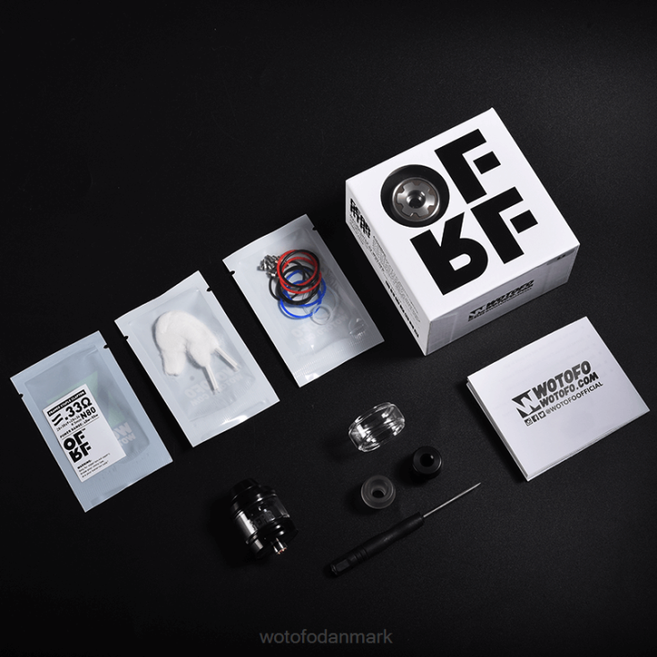 Wotofo gear rta sort 24mm - Wotofo vape pods 880BD247