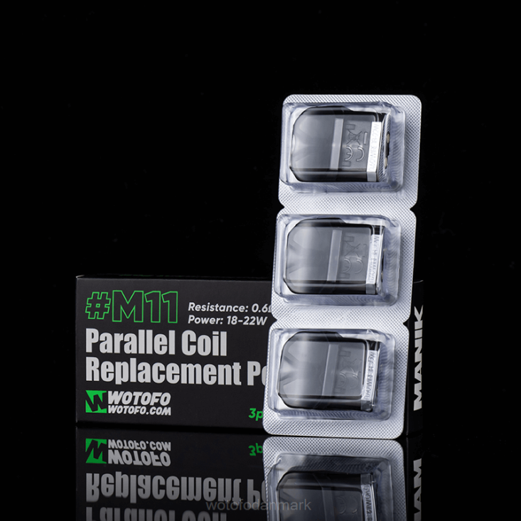 Wotofo MANIK mini udskiftning pod m12 nexmesh spole indbygget 3 stk - Wotofo vape review 880BD88