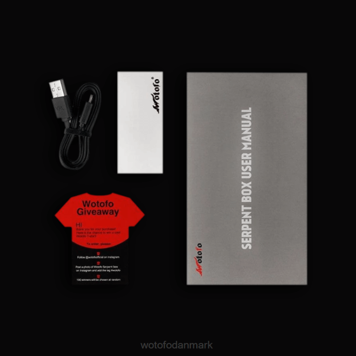 Wotofo SERPENT 50w boks mod grøn - Wotofo disposable vape 880BD129