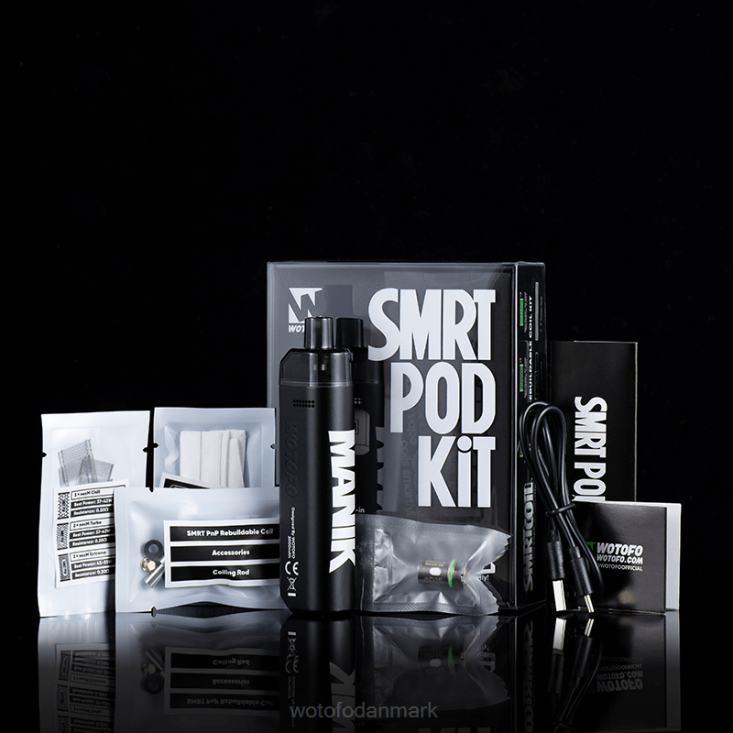 Wotofo SMRT pod kit pnp kit sort blå - Wotofo vape pods 880BD17