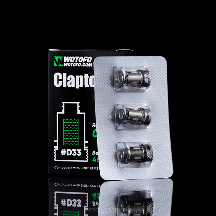Wotofo SMRT rpm2 pod coil d33 clapton mesh 3 stk - Wotofo e-cigarette 880BD383