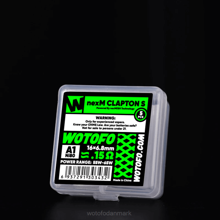 Wotofo NEXMESH mesh spole nexmesh clapton s 5 stk - Wotofo København 880BD312