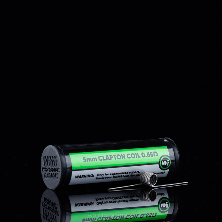 Wotofo id præbygget spole dual core fused clapton 0,65ohm 5mm 5stk - Wotofo vape pods 880BD347