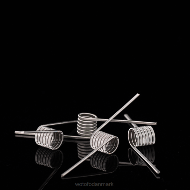 Wotofo id præbygget spole dual core fused clapton 0,65ohm 5mm 5stk - Wotofo vape pods 880BD347