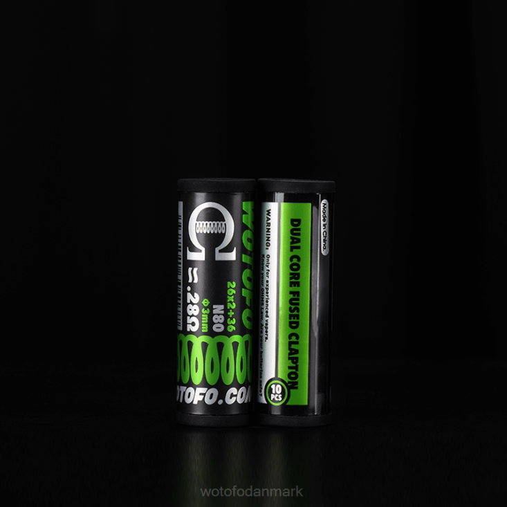 dual core fused clapton 0,28 ohm 10 stk