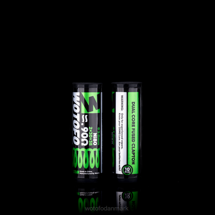 Wotofo præbyggede spoler dual core fused clapton 0,90 ohm 10 stk - Wotofo shop 880BD326
