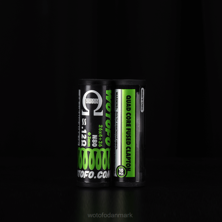 Wotofo præbyggede spoler dual core fused clapton 0,90 ohm 10 stk - Wotofo shop 880BD326