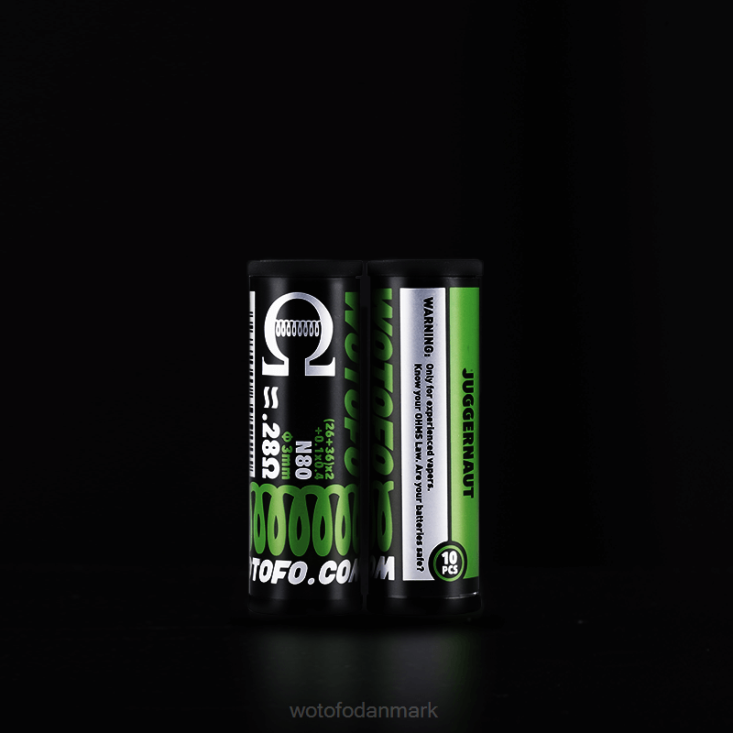 Wotofo præbyggede spoler dual core fused clapton 0,90 ohm 10 stk - Wotofo shop 880BD326