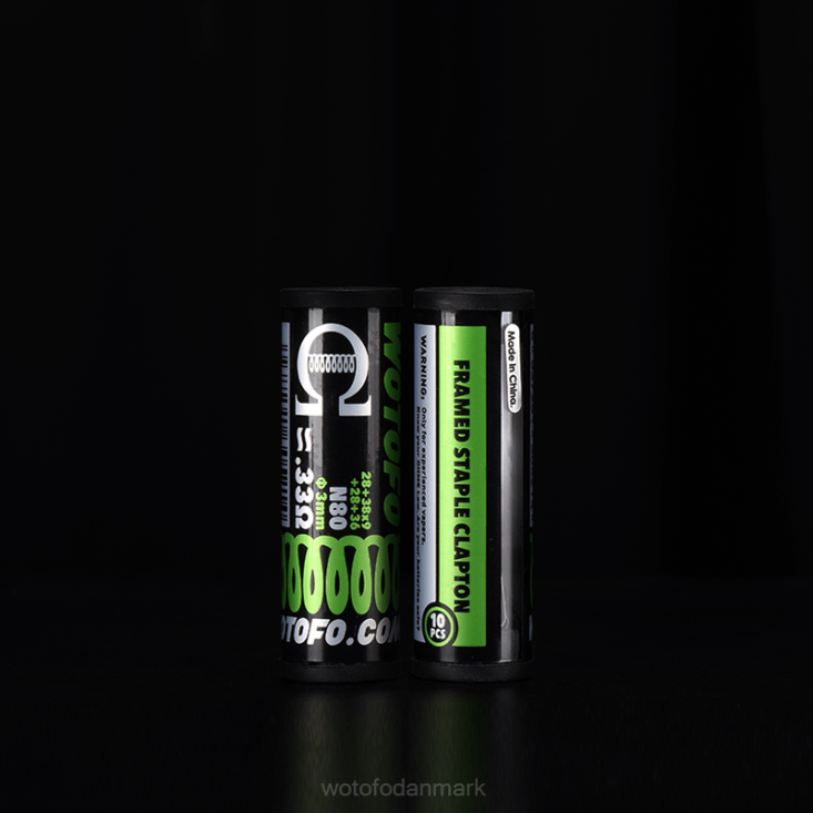 Wotofo præbyggede spoler dual core fused clapton 0,90 ohm 10 stk - Wotofo shop 880BD326