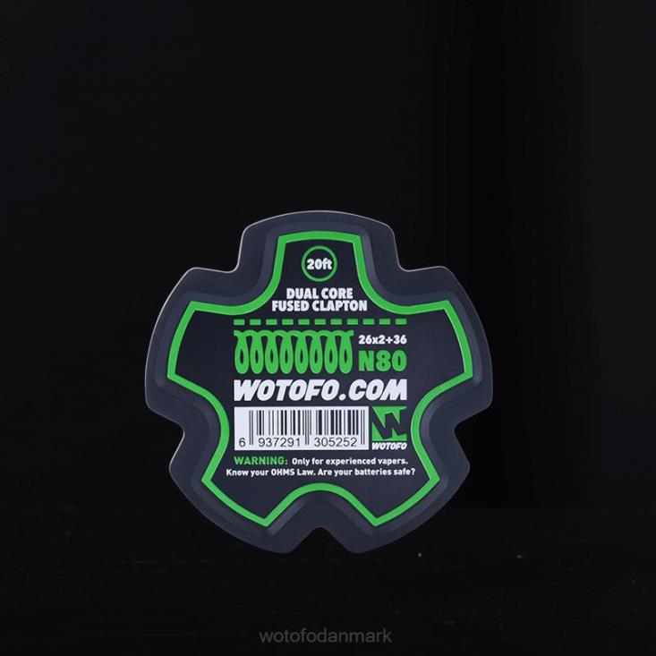 Wotofo præbygget trådspole dual core fused clapton - 26*2+36 - Wotofo e-cigarette 880BD353