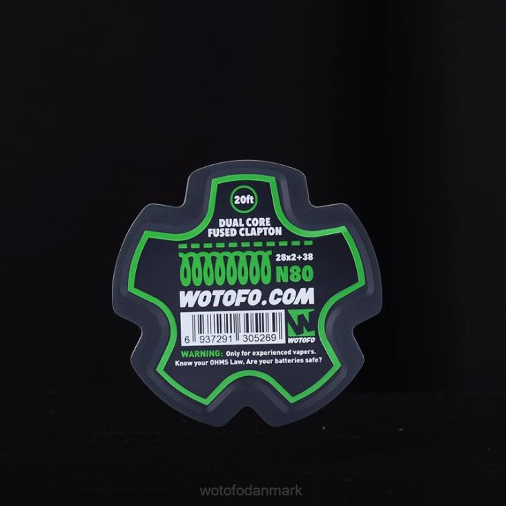 Wotofo præbygget trådspole dual core fused clapton - 28*2+38 - Wotofo price 880BD345