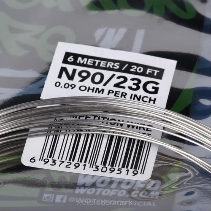 Wotofo præbygget trådspole ni90 konkurrence wire - 23g - Wotofo e-cigarette 880BD363