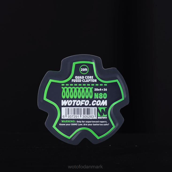 Wotofo præbygget trådspole quad core smeltet clapton - Wotofo vape pods 880BD357