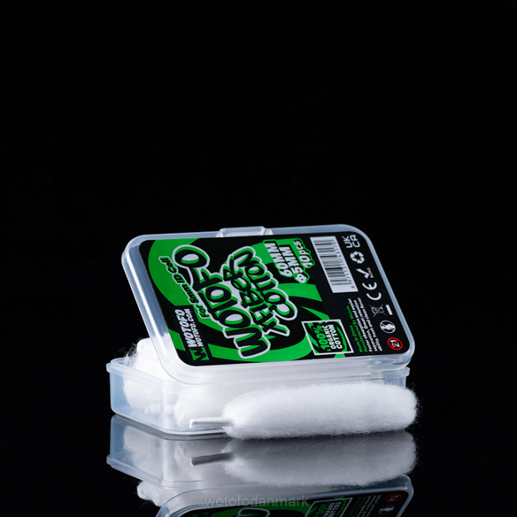 Wotofo xfiber bomuld til id coil 5 mm tyk 10 stk - Wotofo vape review 880BD348